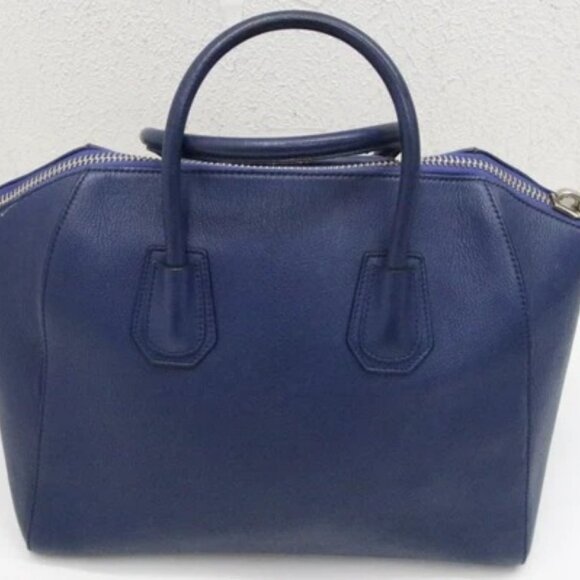 Givenchy Medium Antigona Satchel Tote Bag - Blue - Picture 8 of 15